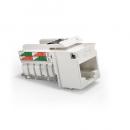 FESPRJ06-001-5 - CONECTOR RJ-45 SOHOPLUS CAT.6  CABO SOLIDO BRANCO T568A/T568 FEMEA - 35050424 - FURUKAWA