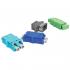 LETLAOAC-016-0 - ADAPTADOR OPTICO ACOPLADOR SC-APC  AQUA (KIT COM 2 UN) - 35260563 - LIGHTERA