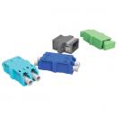 LETLAOAC-016-0 - ADAPTADOR OPTICO ACOPLADOR SC-APC  AQUA (KIT COM 2 UN) - 35260563 - LIGHTERA