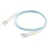 LETLCDA2-024-0 - CORDAO DUPLEX CONECTORIZADO SM BLI G-657A2 LC-UPC/LC-UPC 15.0M - LSZH - AZUL (A - B) - 33004458 - LIGHTERA