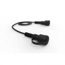 LEINPC06-022-0 - PATCH CORD GIGALAN CAT.6 F/UTP (BLINDADO - RJ45 IP67/RJ45 IP67) 2,5M PRETO (TPU HFFR) LSZH - 35123168 - LIGHTERA