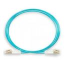 LETLCDO3-001-0 - CORDAO OPT. CON. MULTIMODO OM3 (50/125) 2F DUPLEX SC-UPC/SC-UPC 1,5M LSZH ACQUA - 33001297 - LIGHTERA