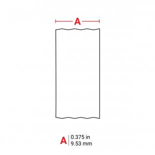 BYSIETM2-009-0 - ETIQUETA P/ M210/M211 B595 VINYL PERMANENTE 0.375 POL X 21 PES BR NO AZ - M21-375-595-BL - BRADY