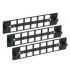FETLDECT-005-0 - KIT 3X PLACAS METALICAS LGX/TERALAN 12 POSICOES LC/SC - 35260074 - FURUKAWA