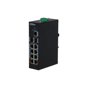 DHNWSJPD-003-0 - SWITCH NAO GER. INDUSTRIAL  8P GB POE+ 120W + E 2P SFP S/ FONTE - DH-PFS3211-8GT-120 - DAHUA