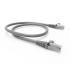 LEMLPC5E-008-0 - PATCH CORD MULTILAN CAT.5E U/UTP 1,0M CINZA CM - 35103040 - LIGHTERA