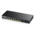ZYNWSGPD-002-0 - SWITCH L2 8P GB POE E 2P SFP - GS1900-10HP - ZYXEL