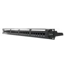 LESPPP06-001-1 - PATCH PANEL SOHOPLUS CAT.6  24 PORTAS 19POL/1U T568A/T568 MODULAR - 35050439 - LIGHTERA
