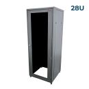 IPRKSV28-003-0 - RACK MONOBLOCO DE PISO 19" X 28U 600X800 MM PRETO - 2502860809 - LAN RACK