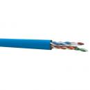 LEGLCC06-008-2 - CABO TRANSM. DADOS GIGALAN CAT.6 U/UTP 23AWG X 4P AZUL CMR CX 305M - 23400066 - LIGHTERA