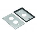 LEINEMAI-002-0 - ESPELHO METALICO ACO INOXIDAVEL 4X2 IP67 2P - 35050036 - LIGHTERA