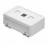 DTSTPE4R-001-0 - PORTA EQUIPAMENTO 4 RJ45 KEYSTONE S/ COLAR BRANCO - DT-62244.00 - DUTOTEC
