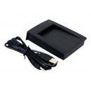 ZKCALUID-001-1 - LEITOR AUXILIAR ID CARD (125KHZ) DE MESA - CR10(ID) - ZKTECO