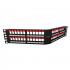 LEFAPPDB-002-0 - PATCH PANEL DESCARREGADO BLINDADO  19 POL/2U  48 PORTAS ANGULAR - 35050810 - LIGHTERA