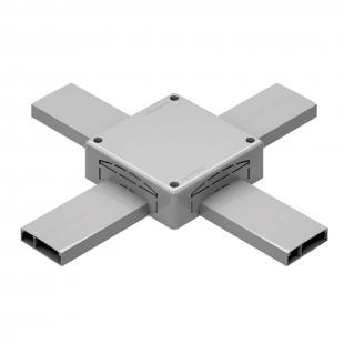 DTLXDV42-002-0 - DERIVACAO 4POL X 2POL 3 BLOCOS PEZZI DUTOTEC X BRANCO - DX18941.00 - DUTOTEC