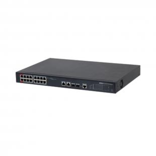DHNWSGPG-001-0 - SWITCH L2 16P FAST POE 190W E 4P COMBO RJ-45/SFP - DH-PFS4218-16ET-190 - DAHUA