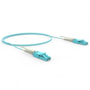 LETLCDO3-007-0 - CORDAO OPT. CON. MULTIMODO OM3 (50/125) 2F DUPLEX LC-UPC/LC-UPC 3,0M LSZH ACQUA (A-B) - 33002170 - LIGHTERA
