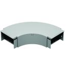 DTSTCVH9-010-0 - CURVA HORIZONTAL 90 PRF 45MM AL R30 PLANA R BRANCO - DT-38842.30 - DUTOTEC