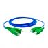 FETLCDA2-038-0 - CORDAO OPT. CON. MONOMODO (9/125) G657A2 2F DUPLEX SC-APC/SC-APC 2,5M LSZH AZUL - 33004449 - FURUKAWA