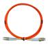 LETLCDO1-016-0 - CORDAO DUPLEX CONECTORIZADO 62.5 LC-UPC/LC-UPC 2.5M - LSZH - LARANJA (A - B) - 33002964 - LIGHTERA