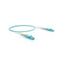 LETLCDO3-005-0 - CORDAO OPT. CON. MULTIMODO OM3 (50/125) 2F DUPLEX LC-UPC/LC-UPC 1,5M LSZH ACQUA (A-B) - 33001296 - LIGHTERA