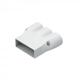 DTSTAEBI-001-0 - ADAPTADOR ELETRODUTO ABS INJETADO 3 X 1 PRF 25 BRANCO - DT-48040.00ABS - DUTOTEC