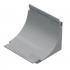 DTSTCVV9-015-0 - CURVA VERTICAL 90 INT 25-45MM AL R60 PLANA L BRANCO - DT-38045.60 - DUTOTEC