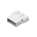 DTSTAEBI-002-0 - ADAPTADOR ELETRODUTO ABS INJETADO 3 X 1 PRF 45 BRANCO - DT-48042.00ABS - DUTOTEC