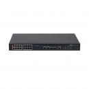 DHNWSGPG-004-0 - SWITCH L2 16P FAST POE 240W E 4P COMBO RJ-45/SFP V3 - PFS4218-16ET-240-V3 - DAHUA