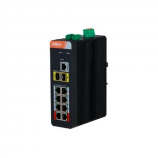 DHNWSIPD-002-0 - SWITCH L2 INDUSTRIAL 8P GB POE+ E POE++ 120W E 2P SFP V2 - DH-PFS4210-8GT-DP-V2 - DAHUA