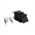 LEMLRJ06-005-5 - CONECTOR RJ-45 MULTILAN CAT.6  90/180G PRETO T568A/T568 FEMEA - 35030606 - LIGHTERA