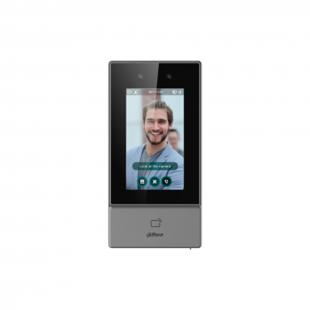 DHCALSSF-022-0 - LEITORA FACIAL 4.3" 6.000 FACES/CARTAO/SENHA/QR CODE  IP65 POE - DHI-ASI6213S-PW - DAHUA