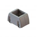 DTLXPE2B-002-0 - PORTA EQUIPAMENTO 2 BLOCOS STD LEGRAND BRANCO - DX18847.00 - DUTOTEC