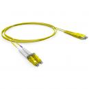 LETLCDO2-009-0 - CORDAO DUPLEX CONECTORIZADO 50.0 LC-UPC/LC-UPC 5.0M - LSZH - AMARELO (A - B) - 33002459 - LIGHTERA