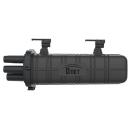 DNCNCECE-002-0 - CAIXA DE EMENDA OPTICA(CEO) A/S 24-144F PRETO - DN-CEO-24/144F - D-NET