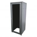 DNMTRSMA-014-0 - RACK SERVIDOR 19POL MONOBLOCO PORTA ACRILICO 40U 600 X 600 PRETO S/ GUIAS - DN-4412 - D-NET