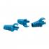 DNCNCCRJ-003-0 - CAPA(COVER) P/ CONECTOR RJ-45 EM ABS AZUL CLARO(PCT 50) - DN-6222700010 - D-NET