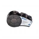 75011374 - ETIQUETA M21 - B499 NYLON PR-CORTADO - 2.0 X 0.75 (50,8mm x 19,05mm) - PRETO NO BRANCO - M21-137-499 - BRADY