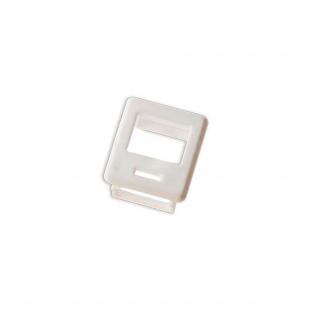 DNCNCORJ-002-0 - COLAR P/ RJ-45 FEMEA EM ABS BRANCO(PCT 30) - DN-6240900010 - D-NET