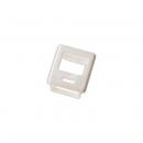 DNCNCORJ-002-0 - COLAR P/ RJ-45 FEMEA EM ABS BRANCO(PCT 30) - DN-6240900010 - D-NET