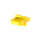 DNCNTPRJ-007-0 - TAMPA ANTI-POEIRA(DUST COVER) RJ-45 EM ABS AMARELO (PCT 50) - DN-7321700010 - D-NET