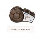 BYSIETM2-018-0 - ETIQUETA P/ M210/M211 B488 POLYESTER LAB 0.75 POL X 21 PES PT NO BR - M21-750-488 - BRADY