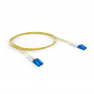 LETLCDO2-010-0 - CORDAO OPT. CON. MULTIMODO OM2 (50/125) 2F DUPLEX LC-UPC/LC-UPC 10,0M LSZH AMARELO (A-B) - 33004487 - LIGHTERA