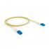 LETLCDO2-010-0 - CORDAO OPT. CON. MULTIMODO OM2 (50/125) 2F DUPLEX LC-UPC/LC-UPC 10,0M LSZH AMARELO (A-B) - 33004487 - LIGHTERA