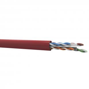 LEMLCC5E-015-0 - CABO TRANSM. DADOS MULTILAN CAT.5E U/UTP 24AWG X 4P VERMELHO CM ROHS CX 305M - 23200097 - LIGHTERA