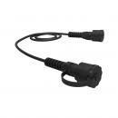 LEINPC5E-013-0 - PATCH CORD MULTILAN CAT.5E U/UTP INDUSTRIAL 1,5M PRETO - CMX /TPU - 35109010 - LIGHTERA