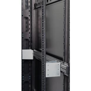DNMTRSDP-006-0 - RACK SERVIDOR 19POL DESMONTAVEL PORTA PERF. 44U 800 X 1200 PRETO C/ GUIAS - DN-RSDP-44-80.120PT - D-NET