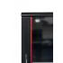 DNMTRSDV-002-0 - RACK SERVIDOR 19POL DESMONTAVEL PORTA VIDRO 20U 600 X 800 PRETO S/ GUIAS - DN-RSDV-20-60.80PT - D-NET