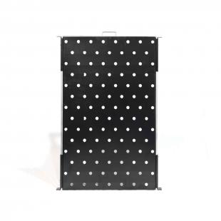 DNMTBDTL-008-0 - BANDEJA TELESCOPICA 19POL 1U X 800MM PRETO - DN-BT1-80PT - D-NET