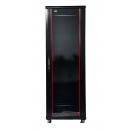 DNMTRSDV-006-0 - RACK SERVIDOR 19POL DESMONTAVEL PORTA VIDRO 36U 600 X 800 PRETO S/ GUIAS - DN-RSDV-36-60.80PT - D-NET
